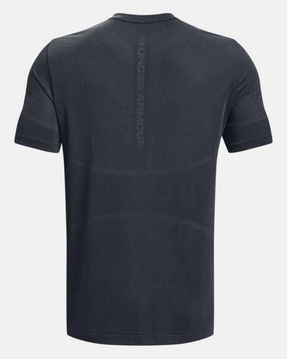 Men's UA Vanish Elite Seamless Short Sleeve, Gray, pdpMainDesktop image number 5